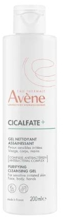 AVENE Cicalfate+ Oczyszczający Żel do mycia 200 ml