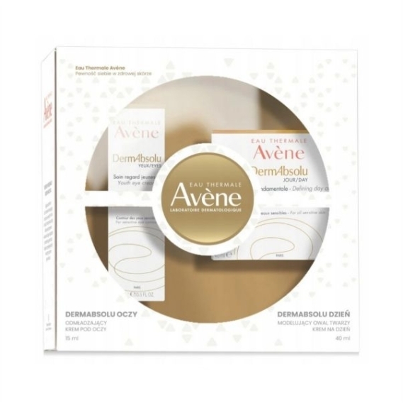 AVENE Zestaw DermAbsolu Krem na dzień 40 ml + krem pod oczy 15 ml