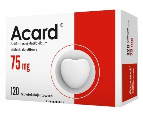 Acard 0,075 g x 120 tabl.