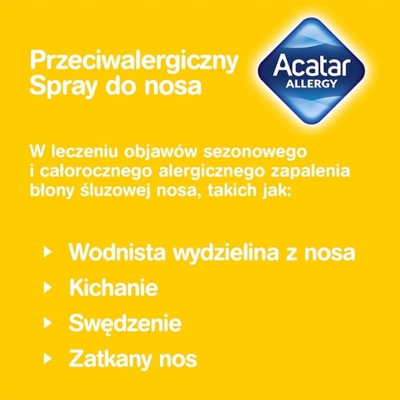 Acatar Allergy aerozol do nosa 10 ml