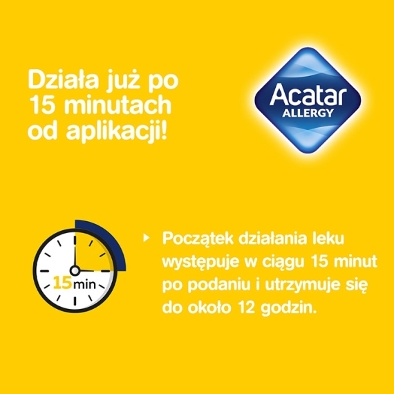Acatar Allergy aerozol do nosa 10 ml