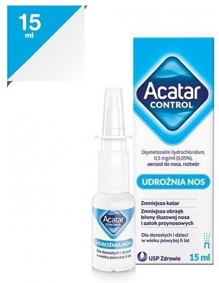 Acatar Control aerozol do nosa 15 ml