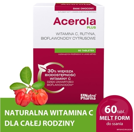 Acerola Plus 60 tabletek
