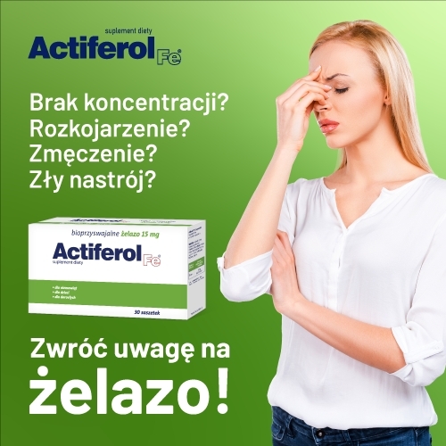 ActiFerol Fe 15 mg 30 saszetek