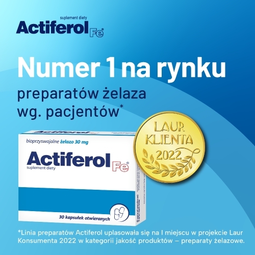 ActiFerol Fe 30 mg 30 kapsułek