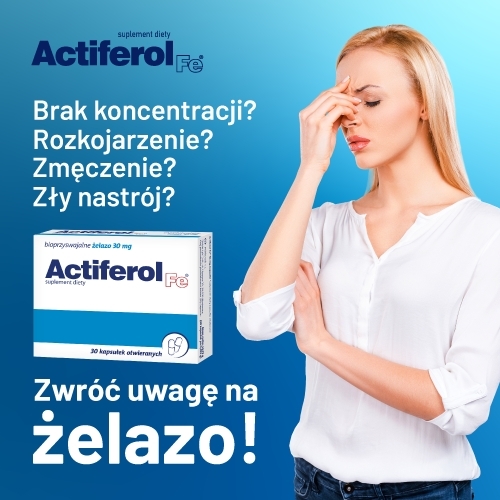 ActiFerol Fe 30 mg 30 kapsułek