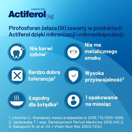 ActiFerol Fe 30 mg 30 saszetek