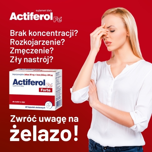 ActiFerol Fe Forte 60 kapsułek