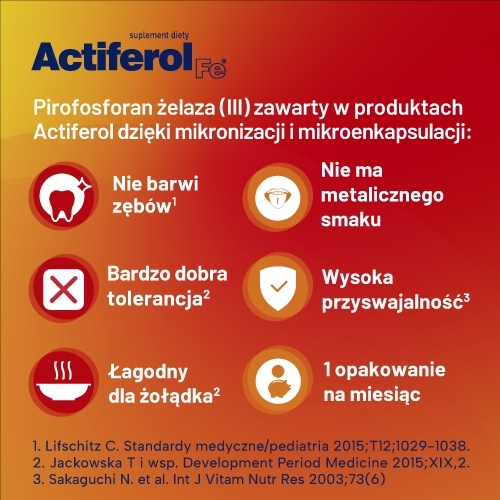 ActiFerol Fe START proszek 30 saszetek
