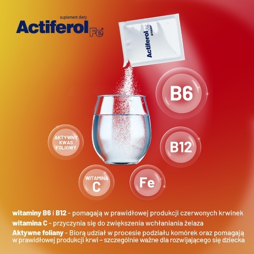 ActiFerol Fe START proszek 30 saszetek