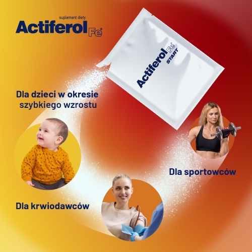ActiFerol Fe START proszek 30 saszetek