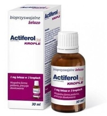Actiferol Fe krople 30 ml