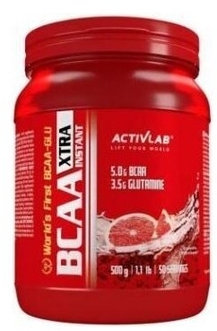 Activlab Bcaa X-Tra Aminokwasy Grapefruit 500g