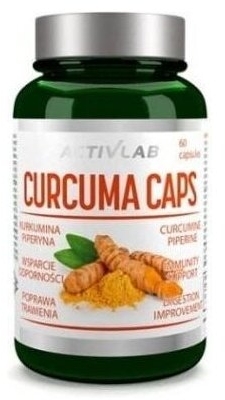 Activlab Curcuma 60 kapsułek Kurkuma Piperyna