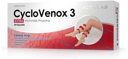 Activlab Pharma CycloVenox 3 Extra 60 kapsułek