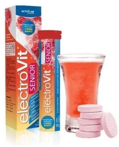 Activlab Pharma ElectroVit Senior 20 tabletek musujących