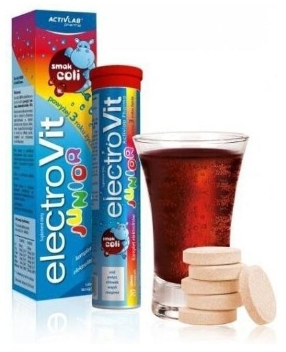 Activlab Pharma Electrovit Junior 20 tabletek musujących