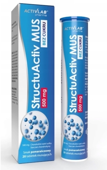 Activlab Pharma Structuactiv MUS 500 20 tabletek