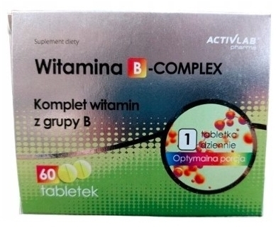 Activlab Pharma Witamina B-Complex 60 tabletek