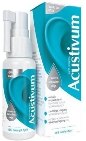 Acustivum spray do uszu 20 ml