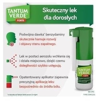 Aerozol Tantum Verde Forte 15 ml