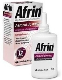 Afrin aerozol do nosa 20 ml