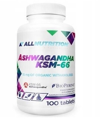 Allnutrition Ashwagandha KSM-66 100 tabletek
