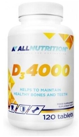 Allnutrition D3 4000 120 tabletek
