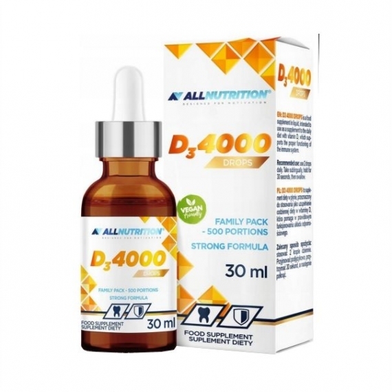Allnutrition D3 4000 drops krople 30 ml