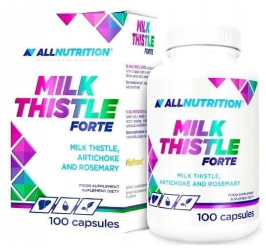 Allnutrition Milk Thistle Forte 100 kapsułek