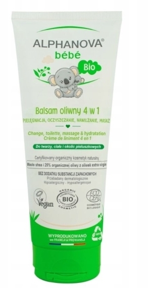 Alphanova Bebe Balsam wielofunkcyjny dla dzieci 4w1 200ml