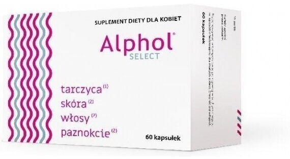 Alphol Select 60 kapsułek (Data ważności 31.01.2024)