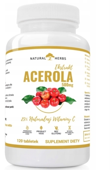 Altopharma Acerola Forte 500 mg 120 tabletek