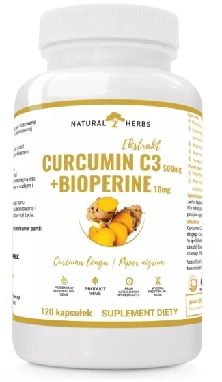 Altopharma Curcumin C3 + Bioperine 60 kapsułek