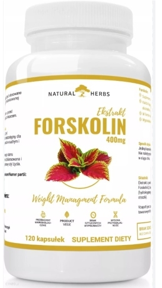 Altopharma Forskolin Pokrzywa indyjska 120 kapsułek