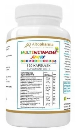 Altopharma Multiwitamina Junior 120 tabletek do ssania