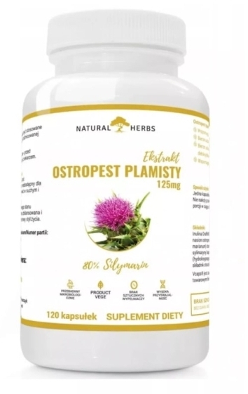 Altopharma Ostropest Plamisty 120 kapsułek
