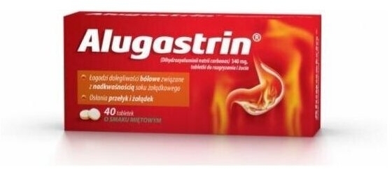 Alugastrin 40 tabletek