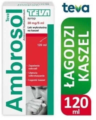 Ambrosol TEVA syrop 30 mg 120 ml
