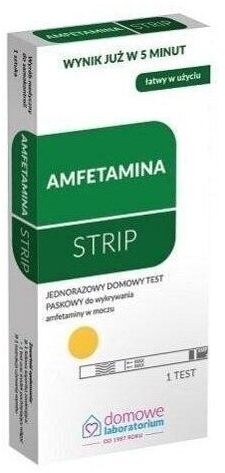 Amfetamina STRIP Test narkotykowy 1 sztuka