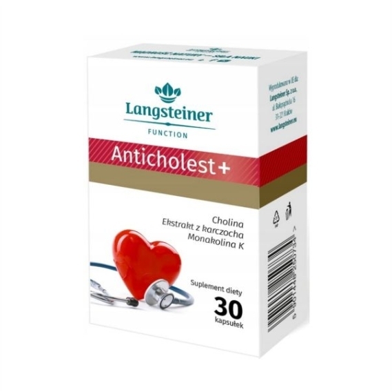 Anticholest + 30 kapsułek