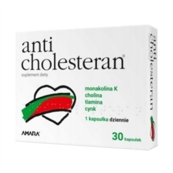 Anticholesteran 30 kapsułek
