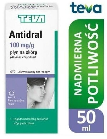Antidral antyperspirant roll-on płyn 50 ml
