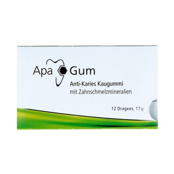 ApaGum guma do żucia przeciwpróchnicza 12 drażetek