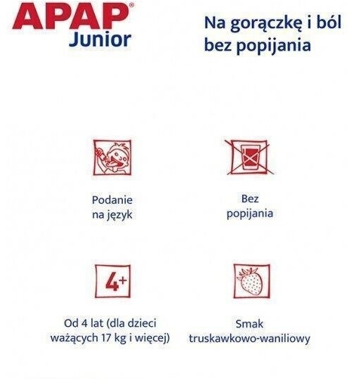 Apap Junior 10 saszetek