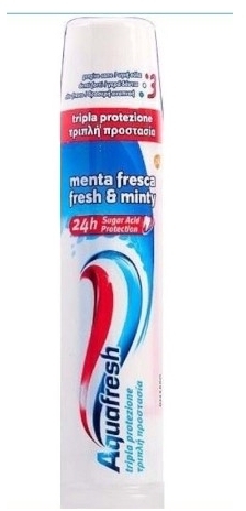 Aquafresh pasta do zębów pompka - mięta 100 ml