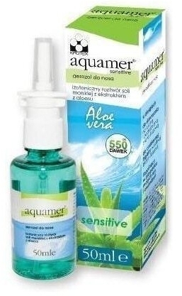 Aquamer Sensitive Aerozol do nosa 50 ml