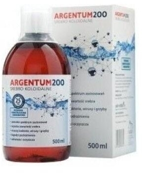 Argentum 200 Tonik 25 ppm 500 ml