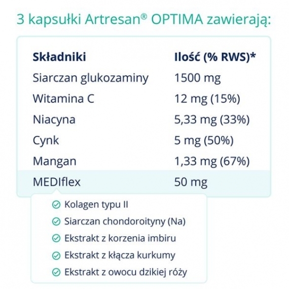 Artresan Optima 90 kapsułek