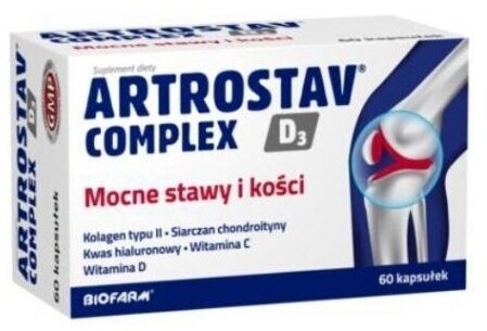 Artrostav Complex D3 60 kapsułek